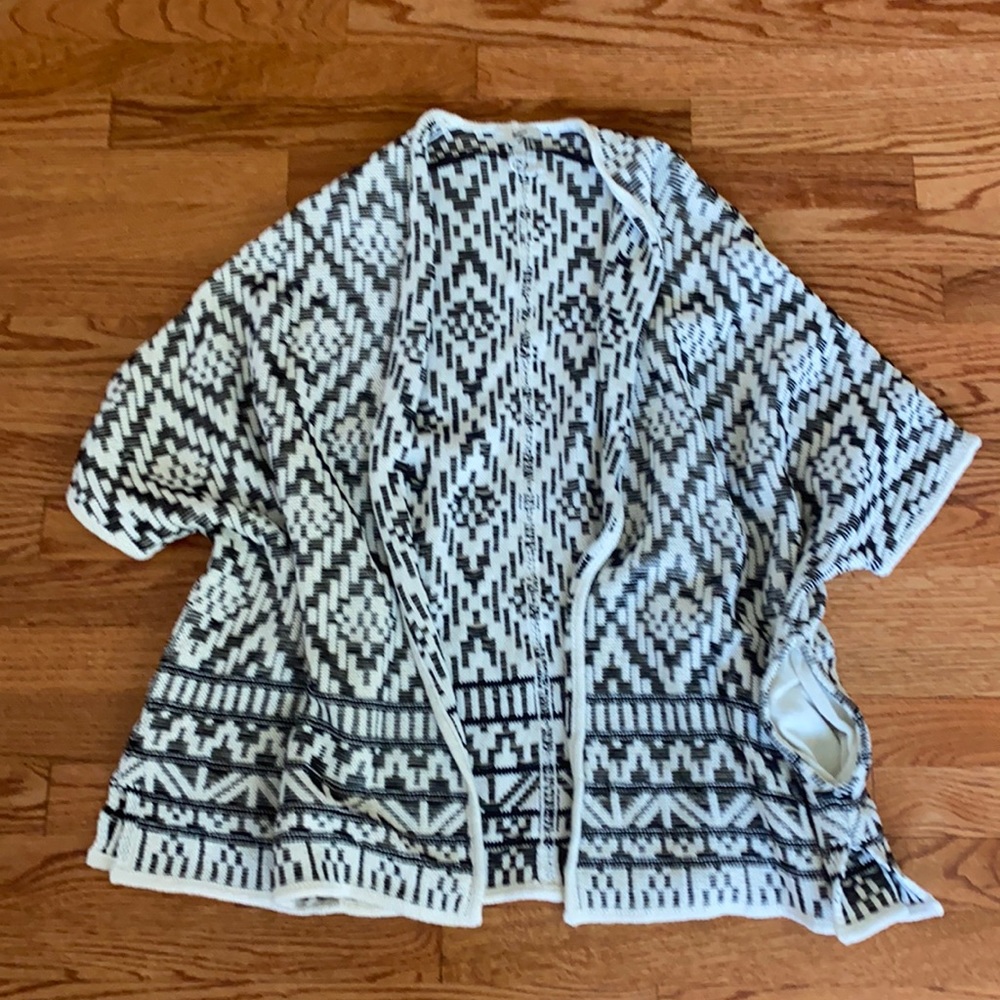 Joie Anthropologie Sweater Jacket Open Casual Boho Knit w/Pockets S New/ Unworn